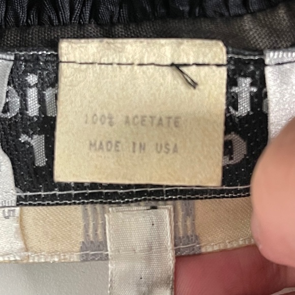 Vintage Black Silky Full Skirt Size 4 - Picture 6 of 7